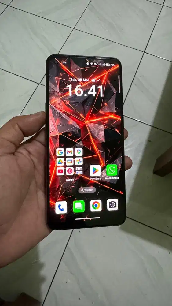 Oppo Reno 8T layar amoled NFC fingerprint layar normal lengkap