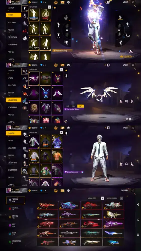 JUAL AKUN FF AMAN DAN TERPERCAYA