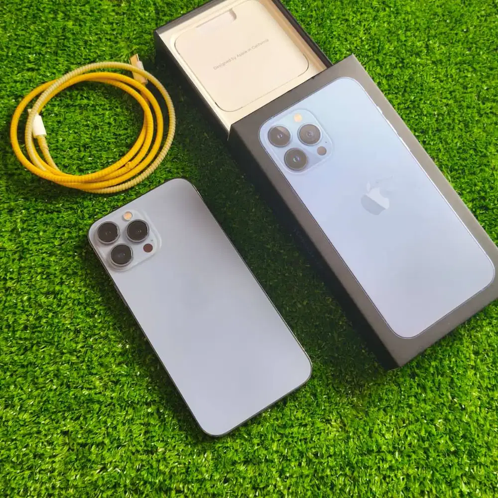 iPhone 13 Pro Max 128GB Sierra Blue BH 77% Ada Jamur di lensa tele