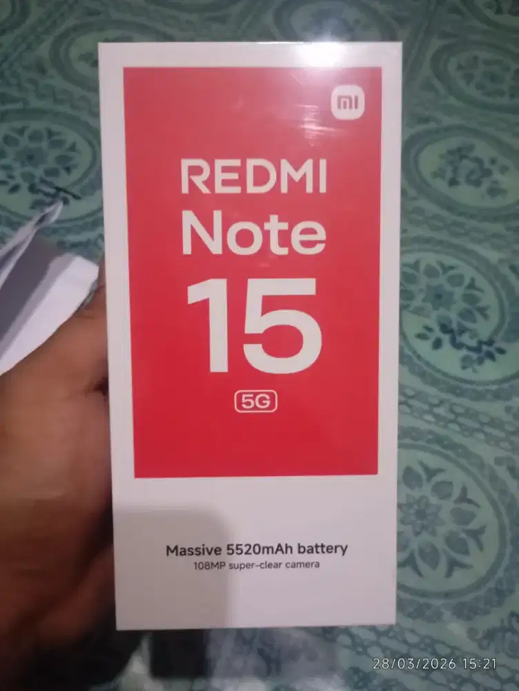 Di jual Xiaomi Redmi Note 15 5G