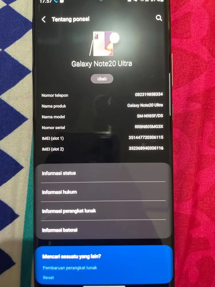 Samsung Note 20 ultra