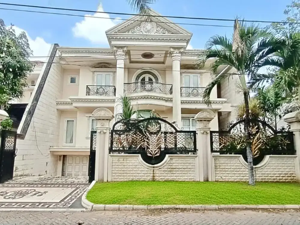 JUAL RUMAH ARAYA KLASIK MEWAH SIAP HUNI FURNIS LENGKAP