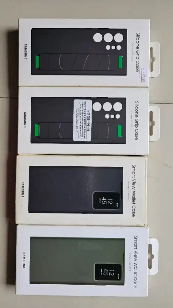 Grip case s23 ultra dan smart view waler s23 ultra