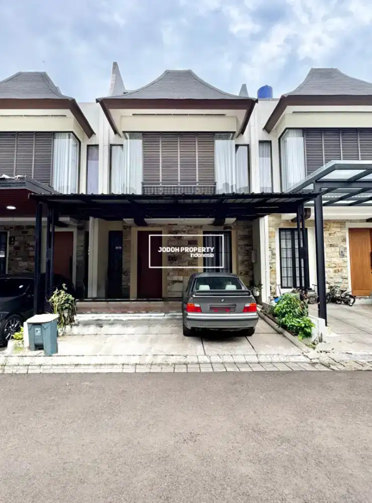 JUAL RUMAH SECONDARY SEMIFURNISH DI REMPOA DEKAT MRT LEBAK BULUS