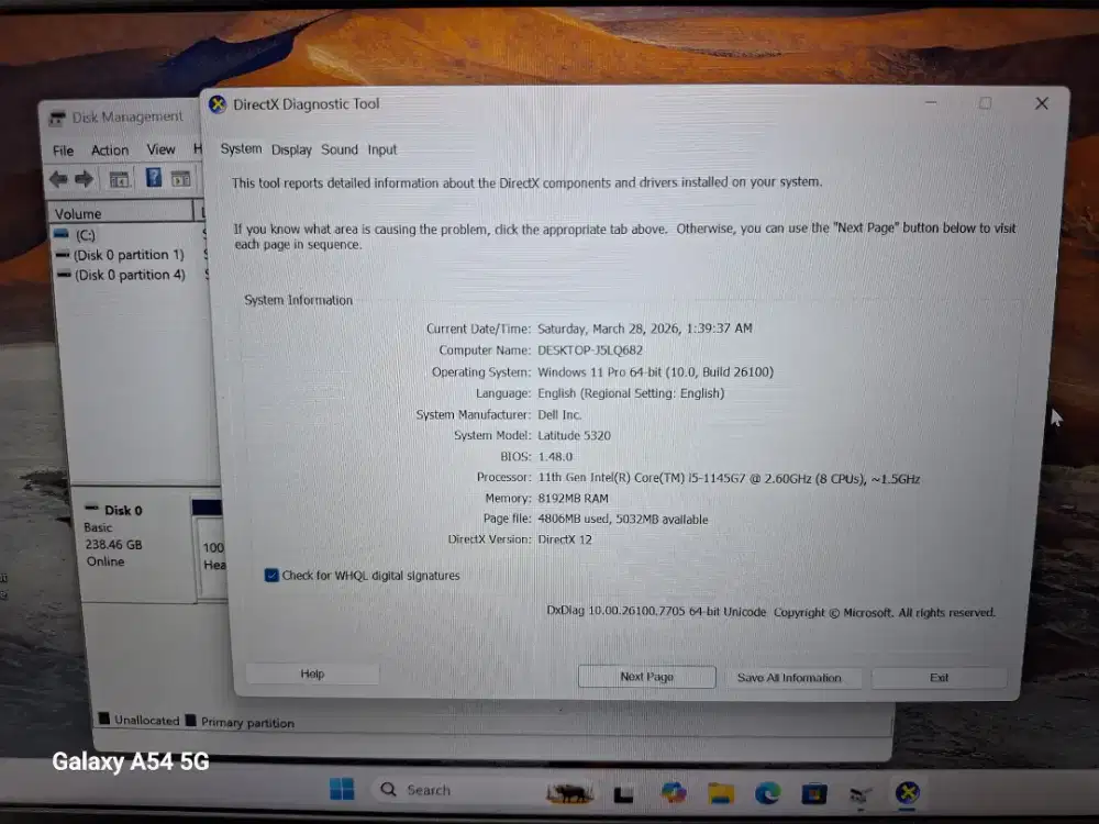 laptop siap pakai. no minus