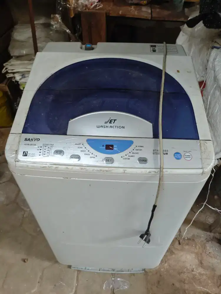 Mesin cuci 1 tabung pemakaian sendiri normal