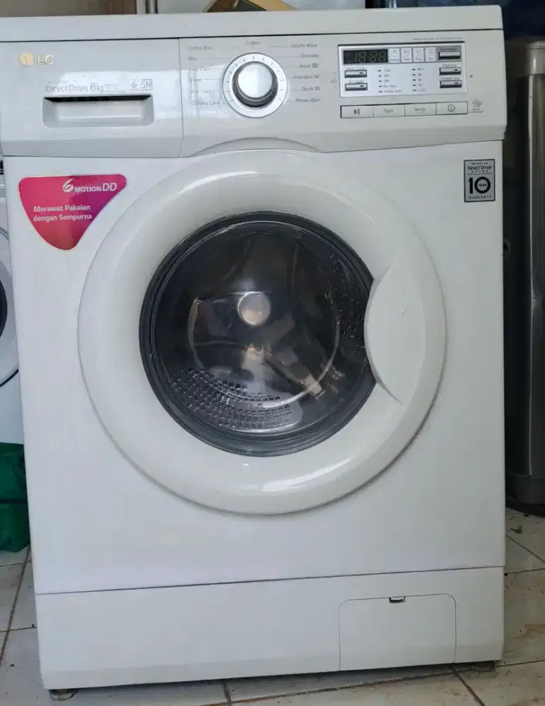 Mesin cuci LG frontloading normal
