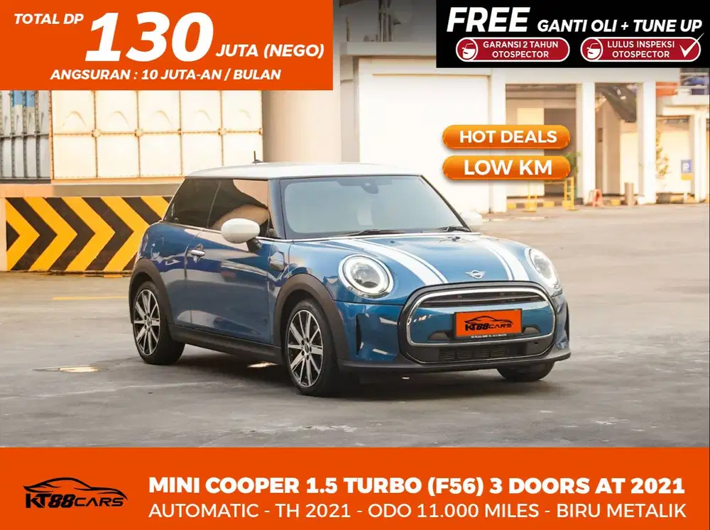 MINICOOPER 1.5 TURBO (F56) AT 2021