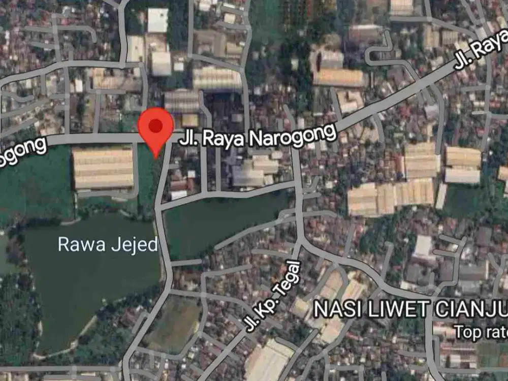 tanah industri Di klapanunggal