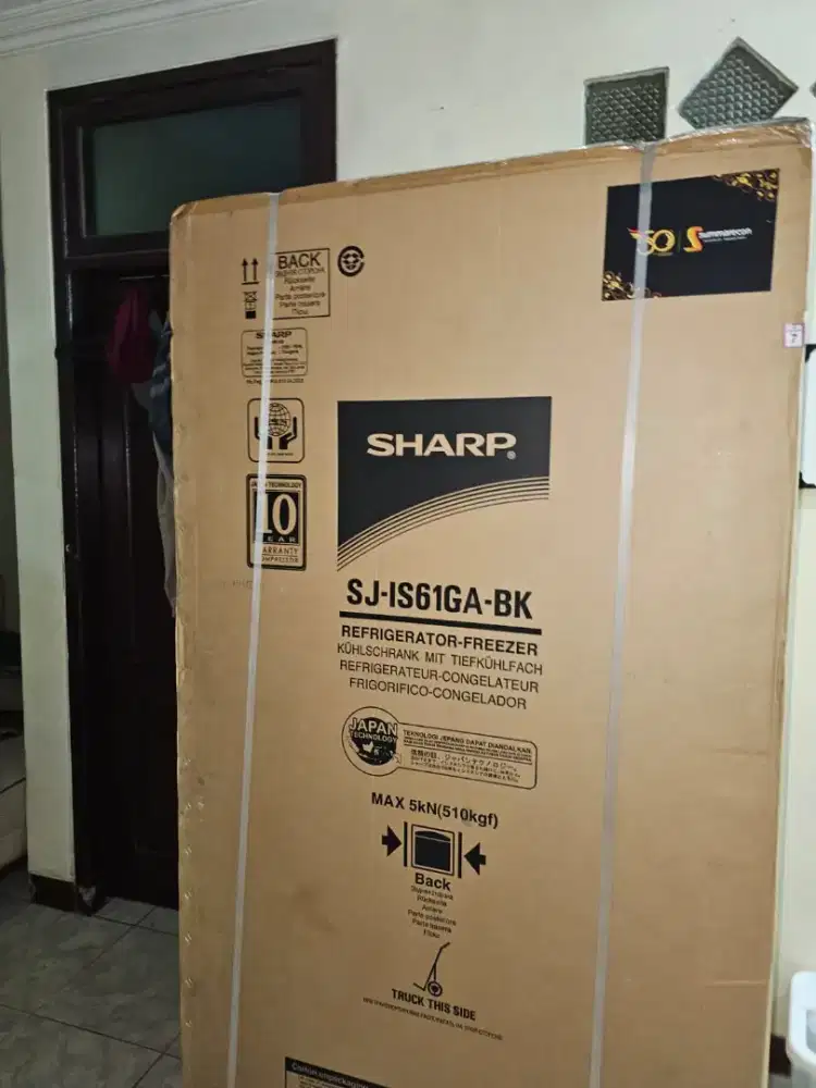 Kulkas Sharp side by side SJIS61GABK