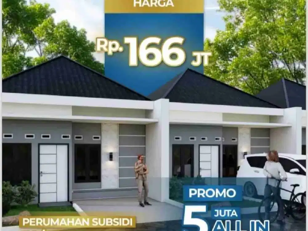 Jual Rumah Baru Subsidi Lokasi Wonorejo Solo 166 Juta