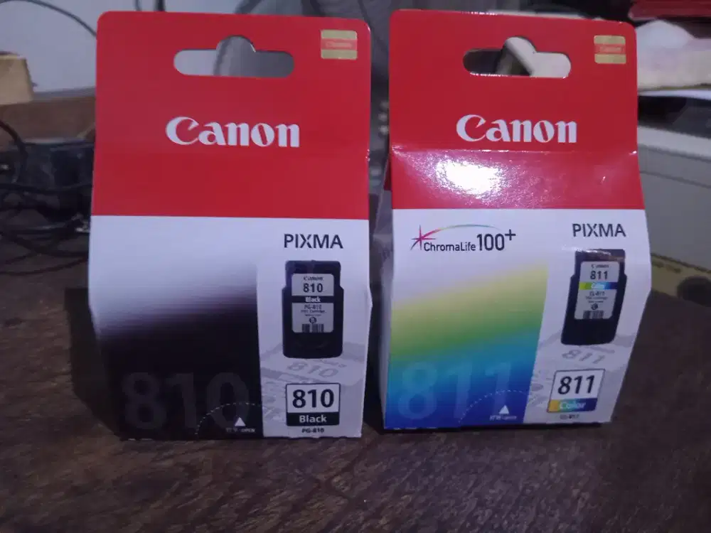 Tinta canon pixma 810 dan 811