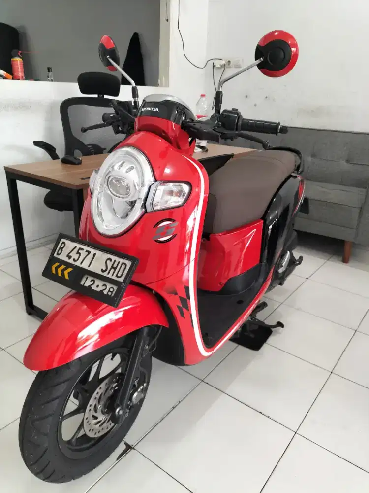 HONDA SCOOPY IDLING STOP 110CC 2018 SURAT LENGKAP