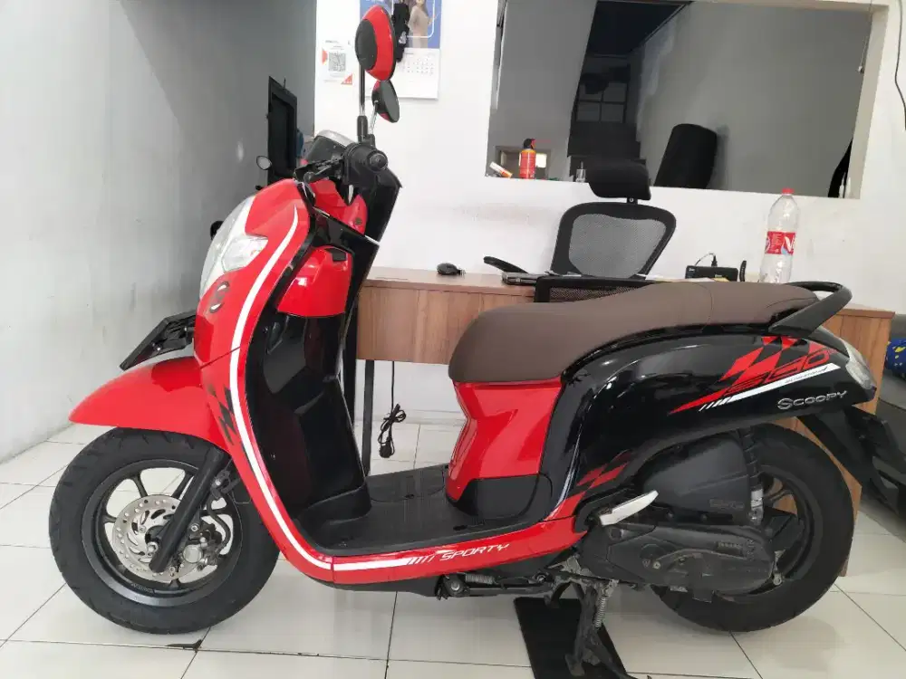 HONDA SCOOPY IDLING STOP 110CC 2018 SURAT LENGKAP