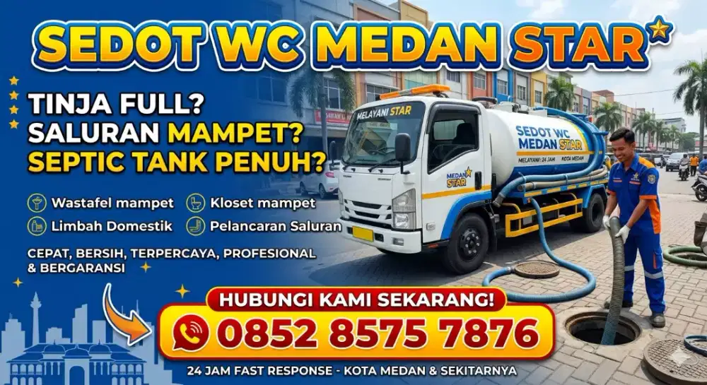 Sedot WC, WC tersumbat, saluran tersumbat