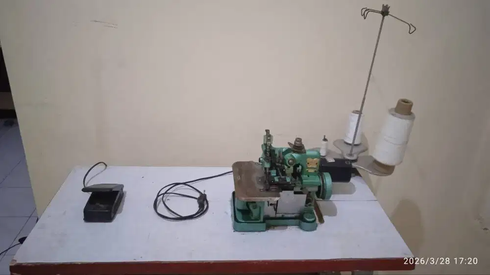 Mesin obras 3 benang butterfly GN-1