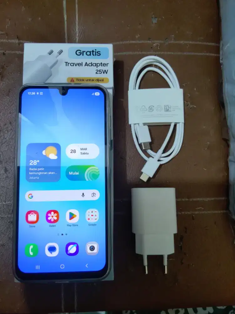 SAMSUNG GALAXY A17 4G LIKE A NEW 8/128, MASIH MASA GARANSI