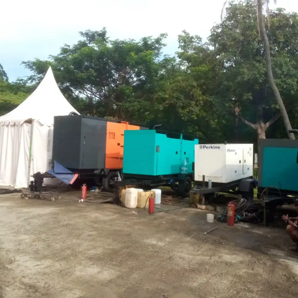 Genset silent untung sarana  acara hiburan & event