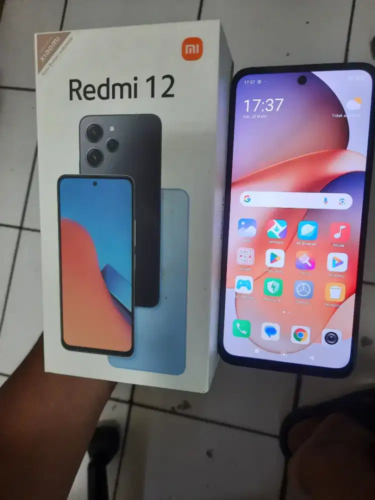 Xiaomi redmi 12 8/256 ori 100% hp dan dus aja