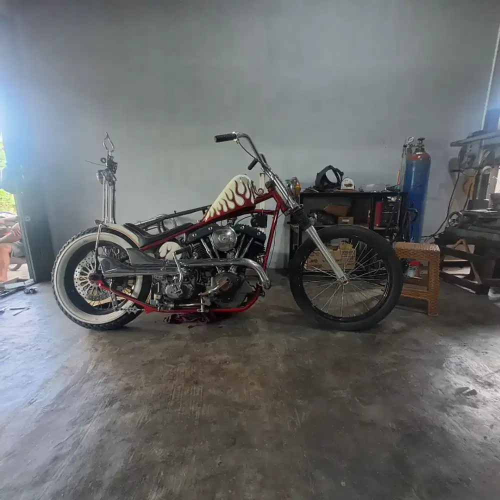 Harley Davidson Shovelhead Chopper 1977