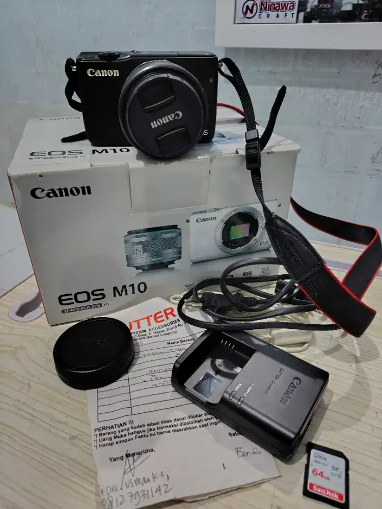 Kamera digital Canon EOS M10 Black