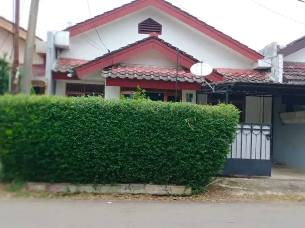 Disewkan rumah 3 KT dekat mejsid Taman Cimanggu  Tanah Sareal BOgor
