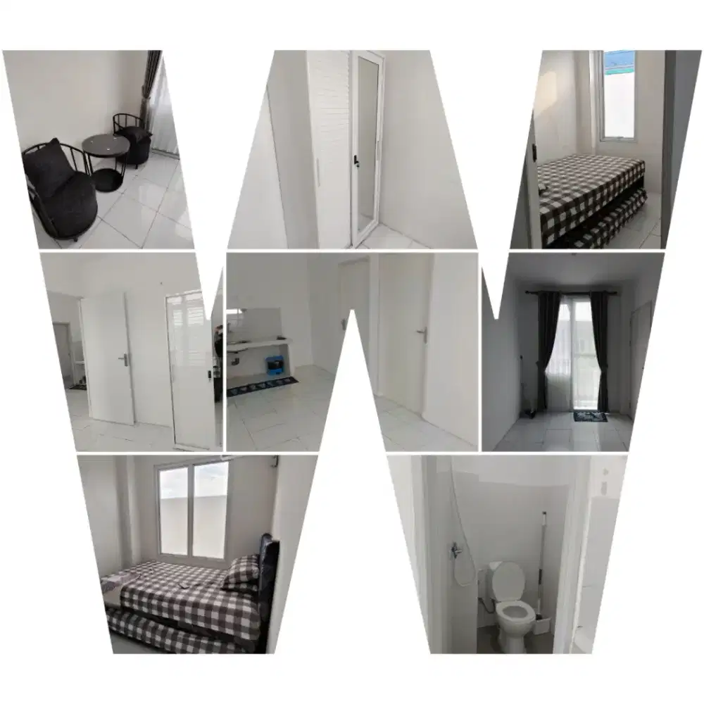 Disewakan apartemen green valley lantai 4 hook