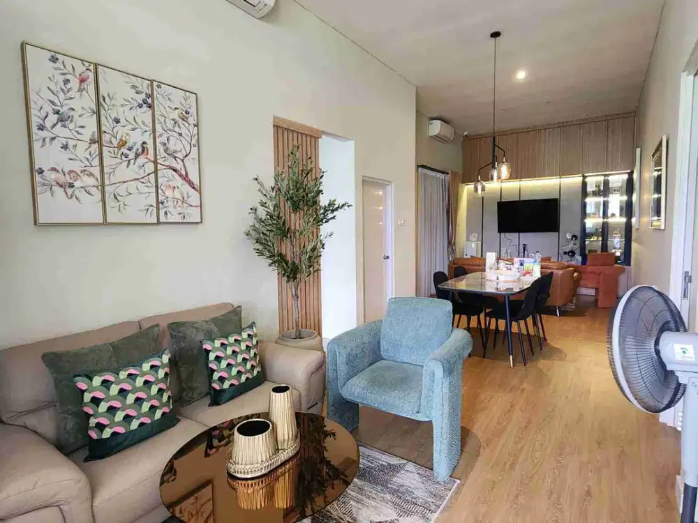 Semi Furnished, Rumah Forest Hill Citraland BSB Siap Huni