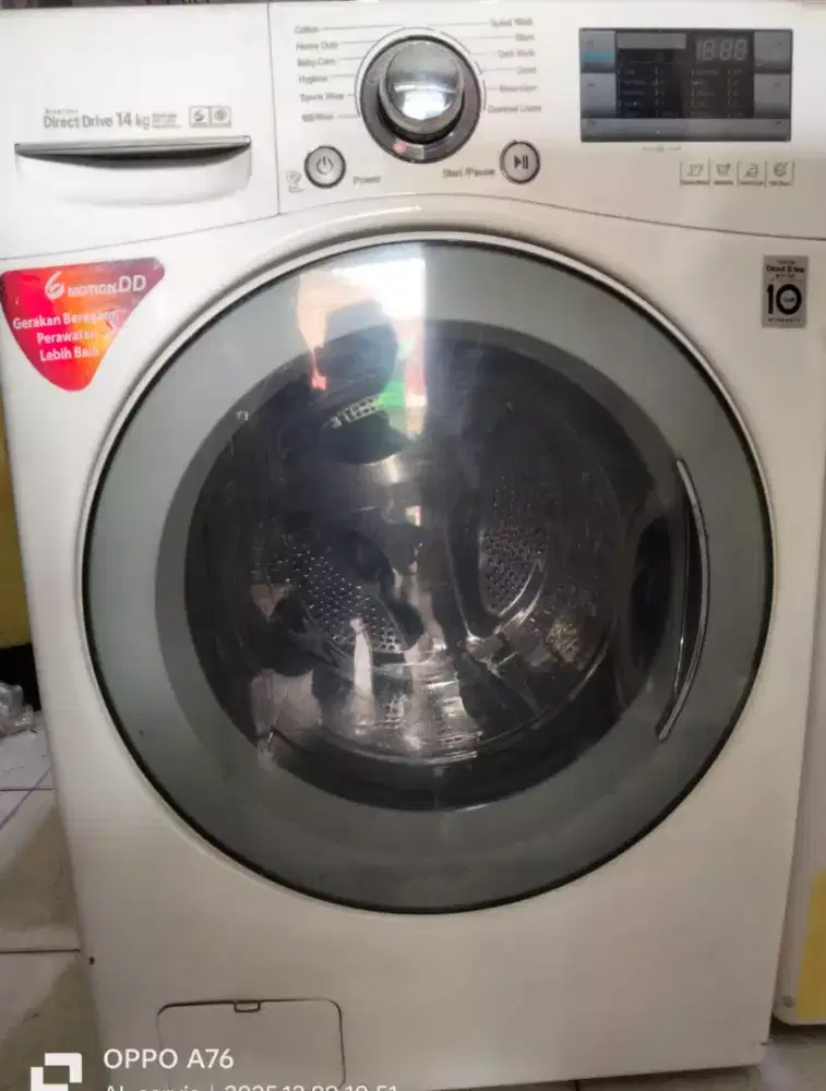 Mesin Cuci LG 14 kg Second