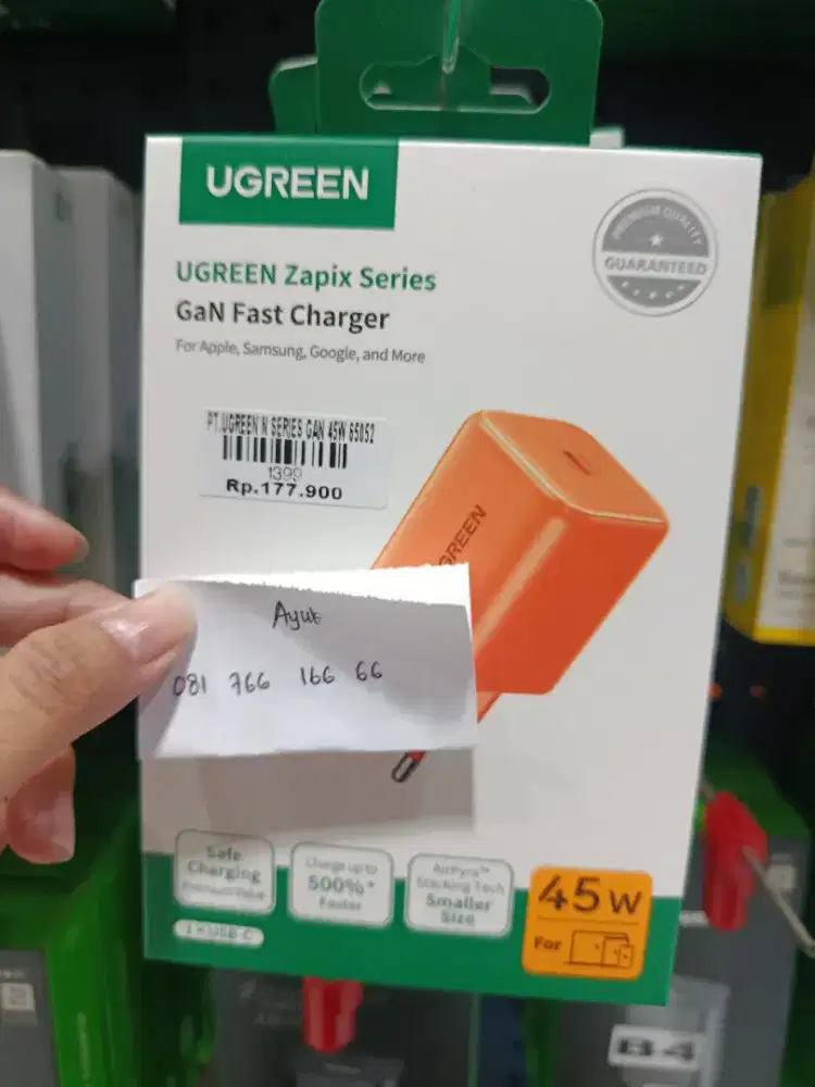 PT UGREEN NSERIES GAN 45W | ATLANTIS DAHSYAT