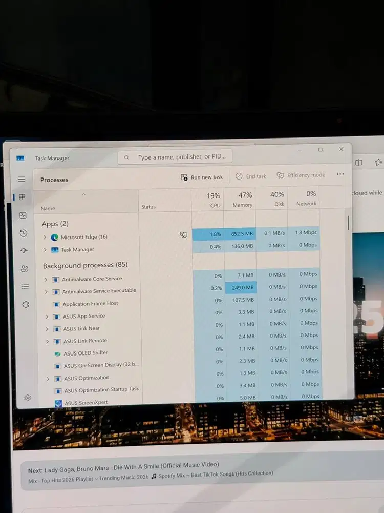 Laptop asus vivobook 16xpro oled 4k