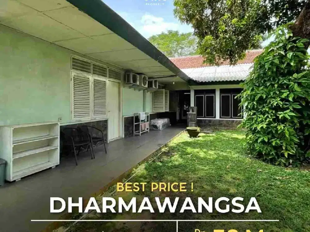 BEST PRICE LOKASI STRATEGIS , Dekat ke MRT Stasiun Blok A, Area Blok M, dan Kemang
Bebas Banjir di DHARMAWANGSA JAKARTA SELATAN