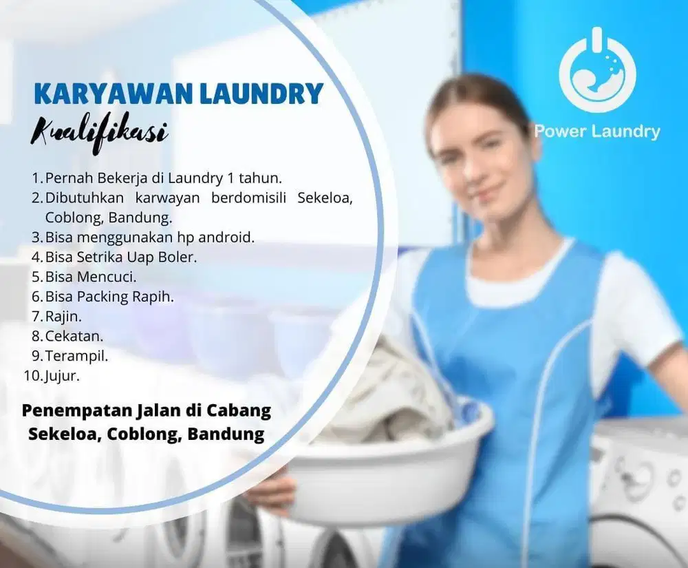 Karyawan Laundry