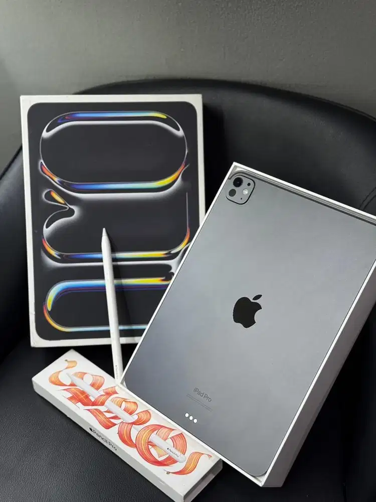 iPad pro M4 256gb wifi inter sama pencil pro