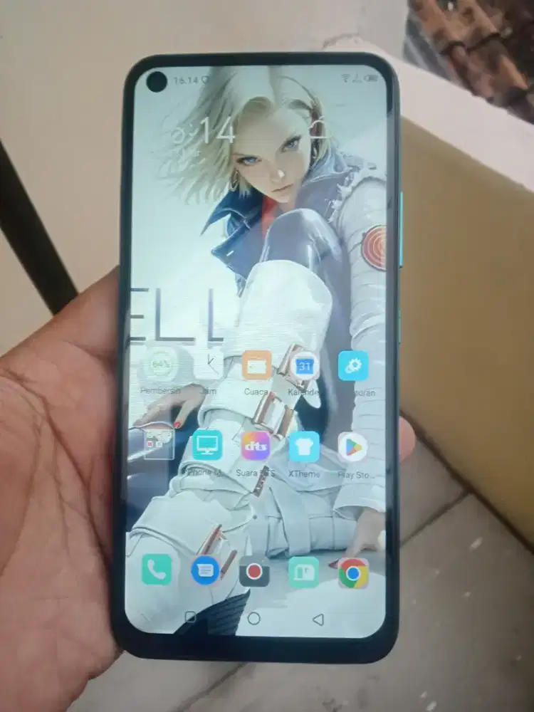 Infinix Hot 9 4/128 no minus siap pake (hp only ) nett 700