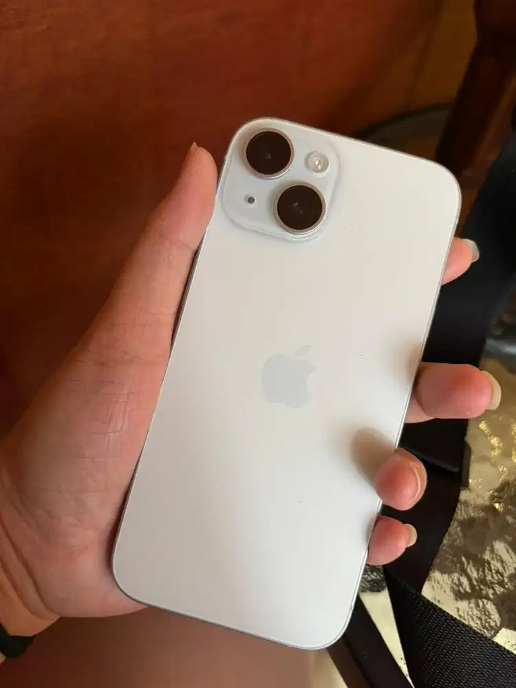 Dijual Iphone 15 128gb biru telor asin