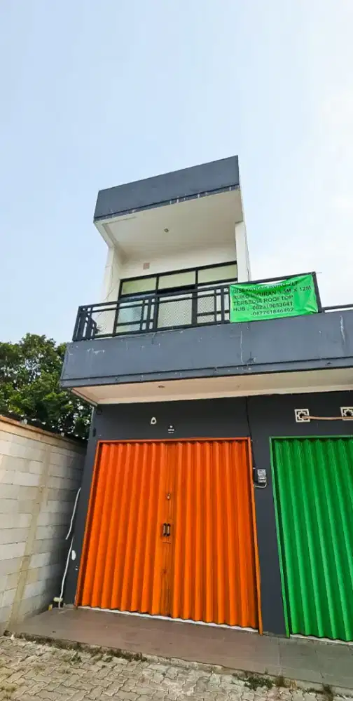 Disewakan Ruko 2 lantai  (bonus rooftop)