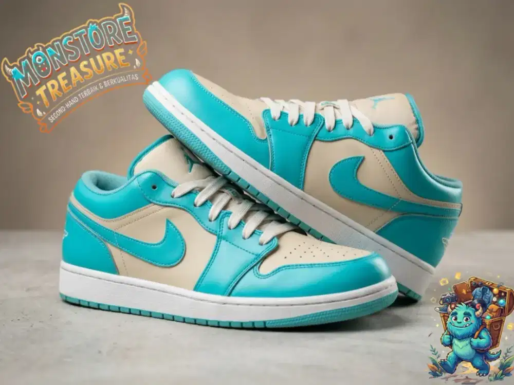 NIKE AIR JORDAN 1 Low Tropical Teal