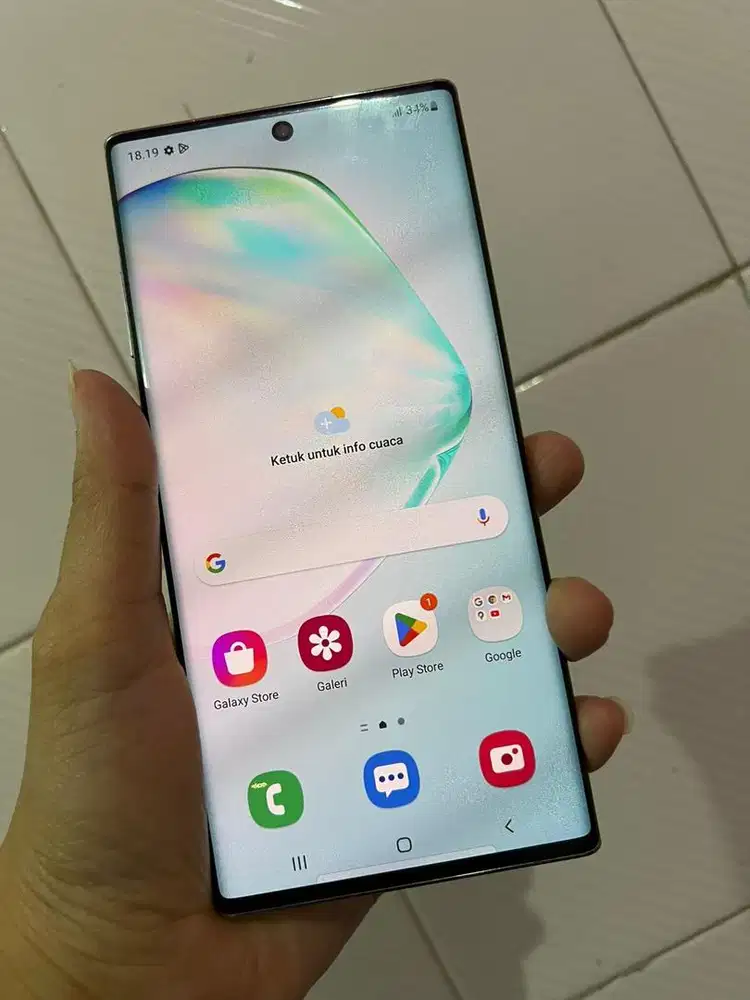 samsung note 10plus sein ram 12/256gb