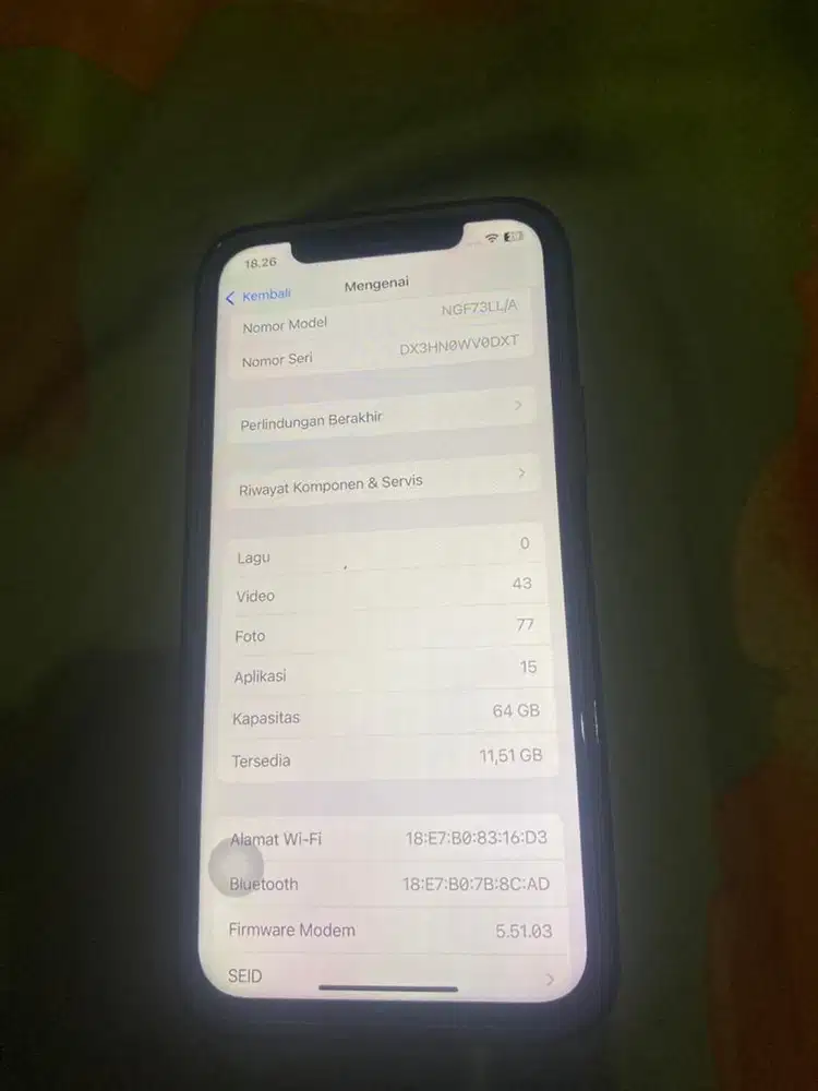 Iphone 12 64gb Nego tipis