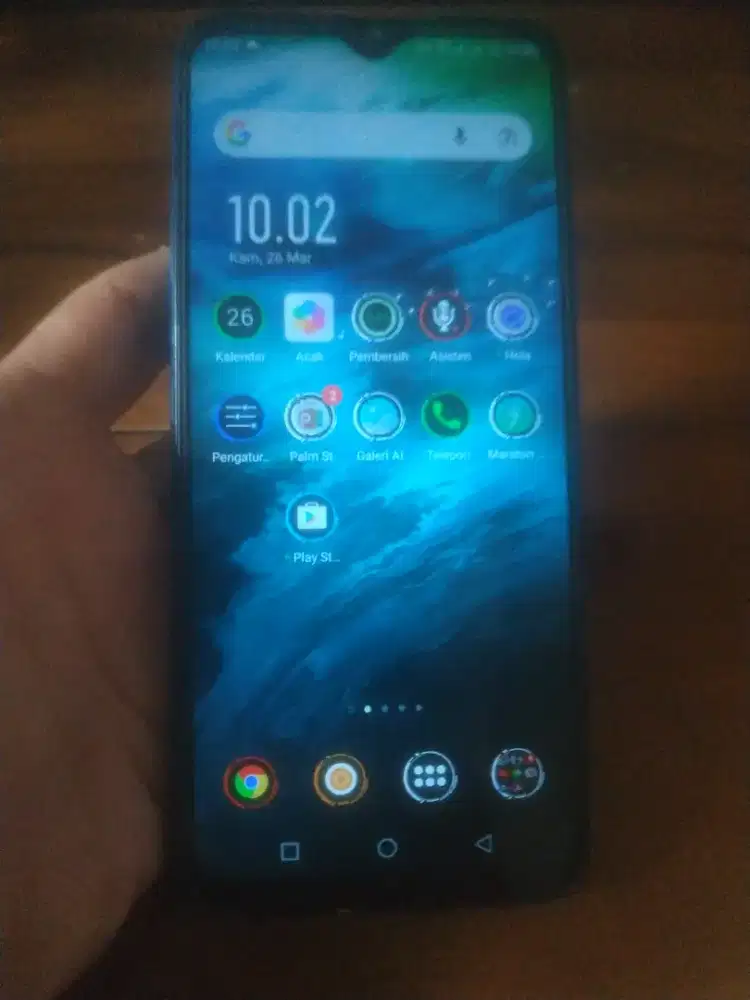 Infinix hot 11 play ram 4/64 layar gedee