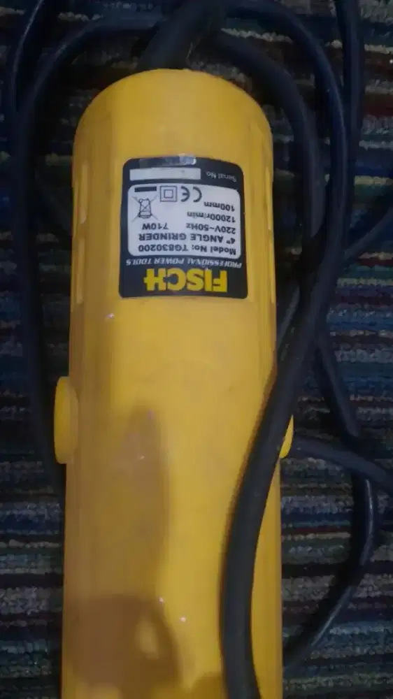 Jual mesin gerinda merk fisch