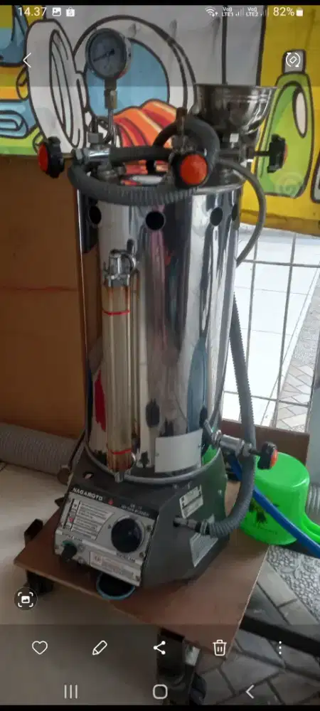 Setrika uap 15 liter nags moto