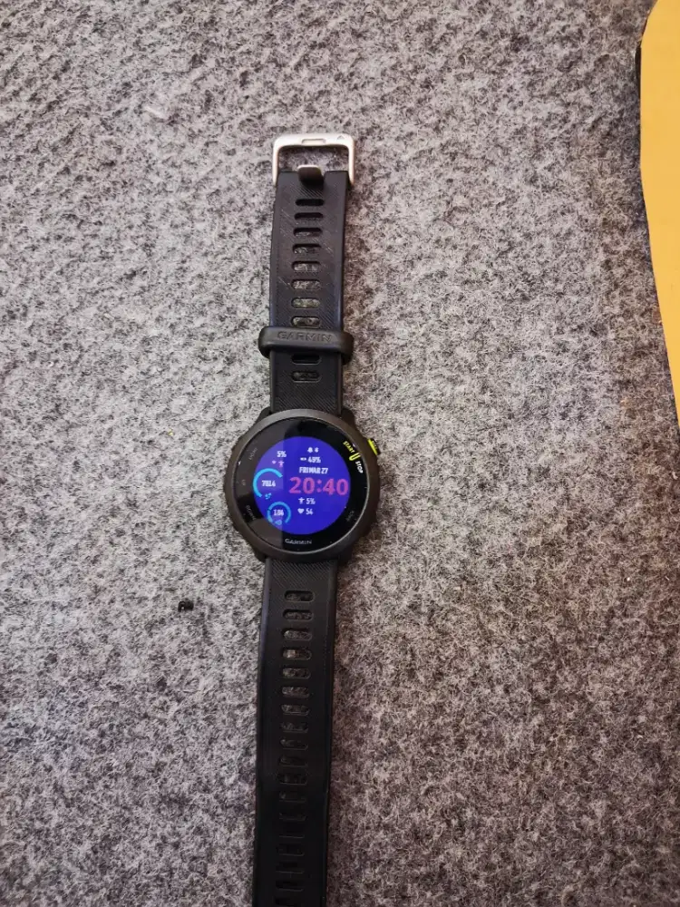 Garmin Forerunner 55 Fullset Like New Garansi Aktif