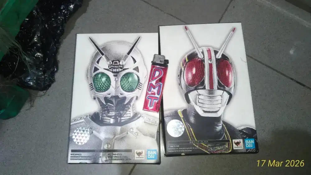 SHF kamen rider Black & Shadowmoon