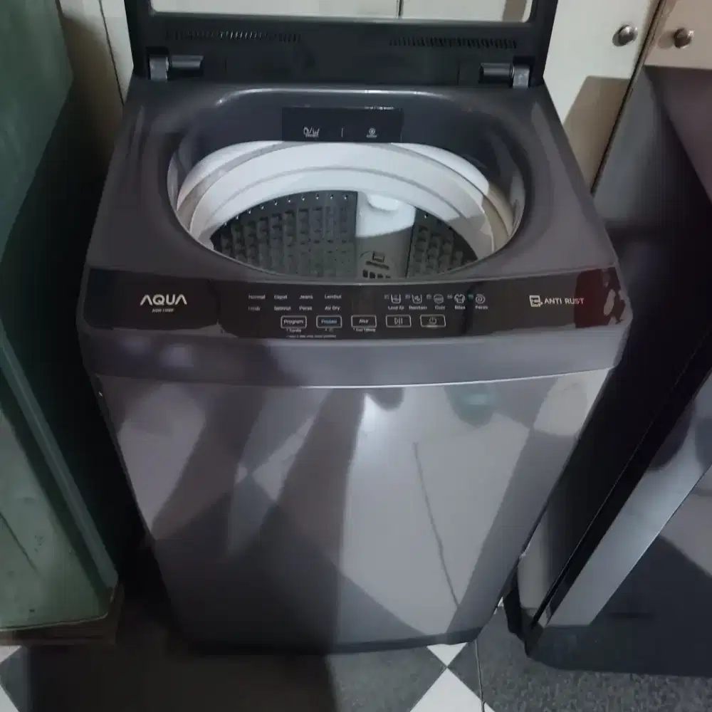 Mesin cuci Aqua 1 tabung