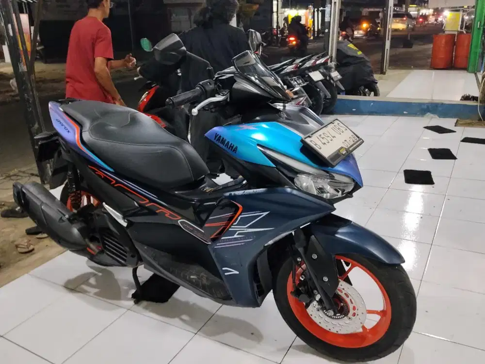 (#) yamaha aerox cybercity 2023 pajak hidup
