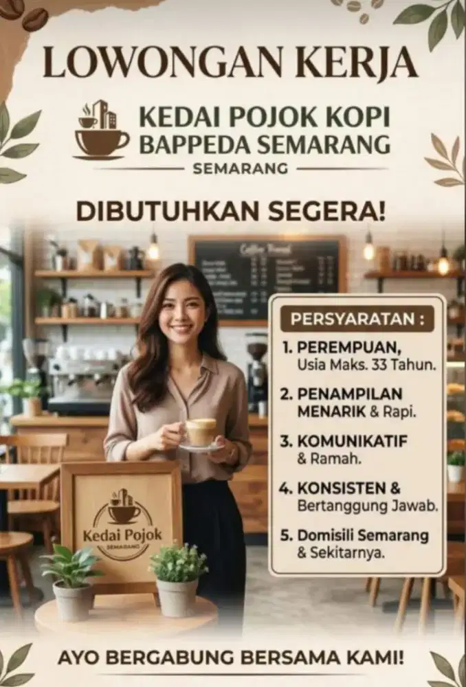 Lowongan Penjaga Kedai