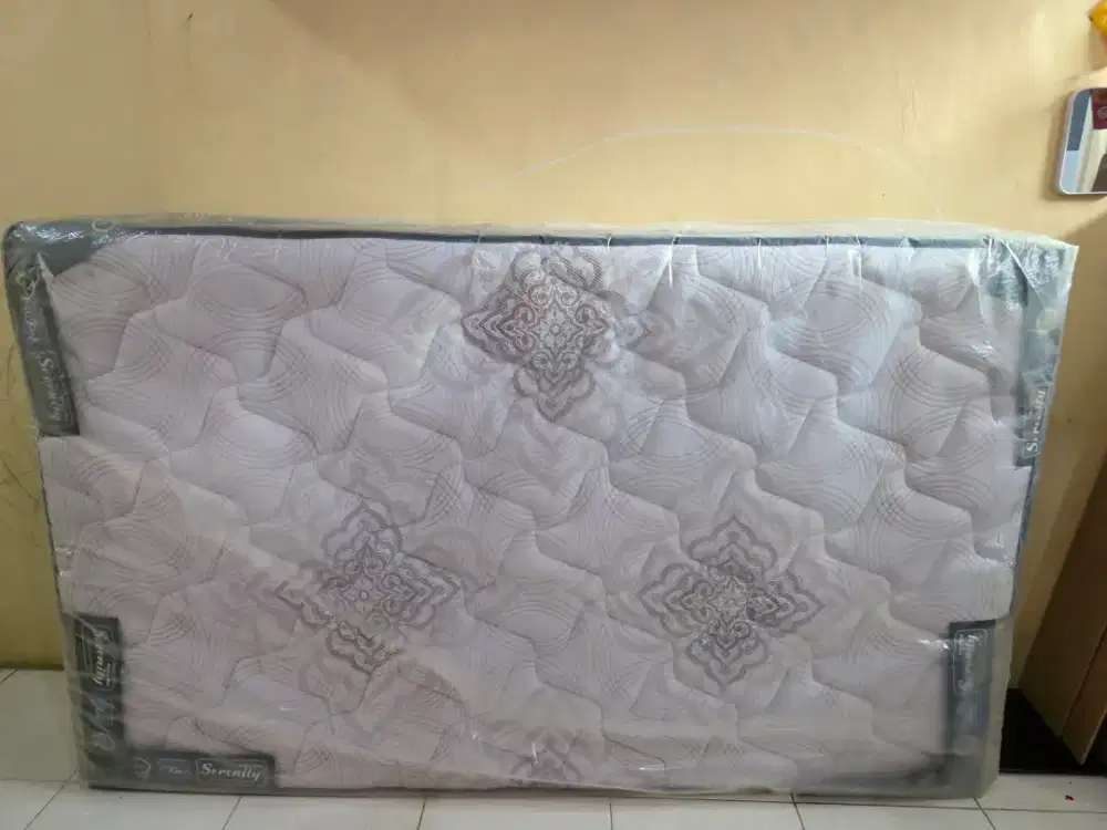 Kasur (spring bed) merk serenity ukuran 120x200