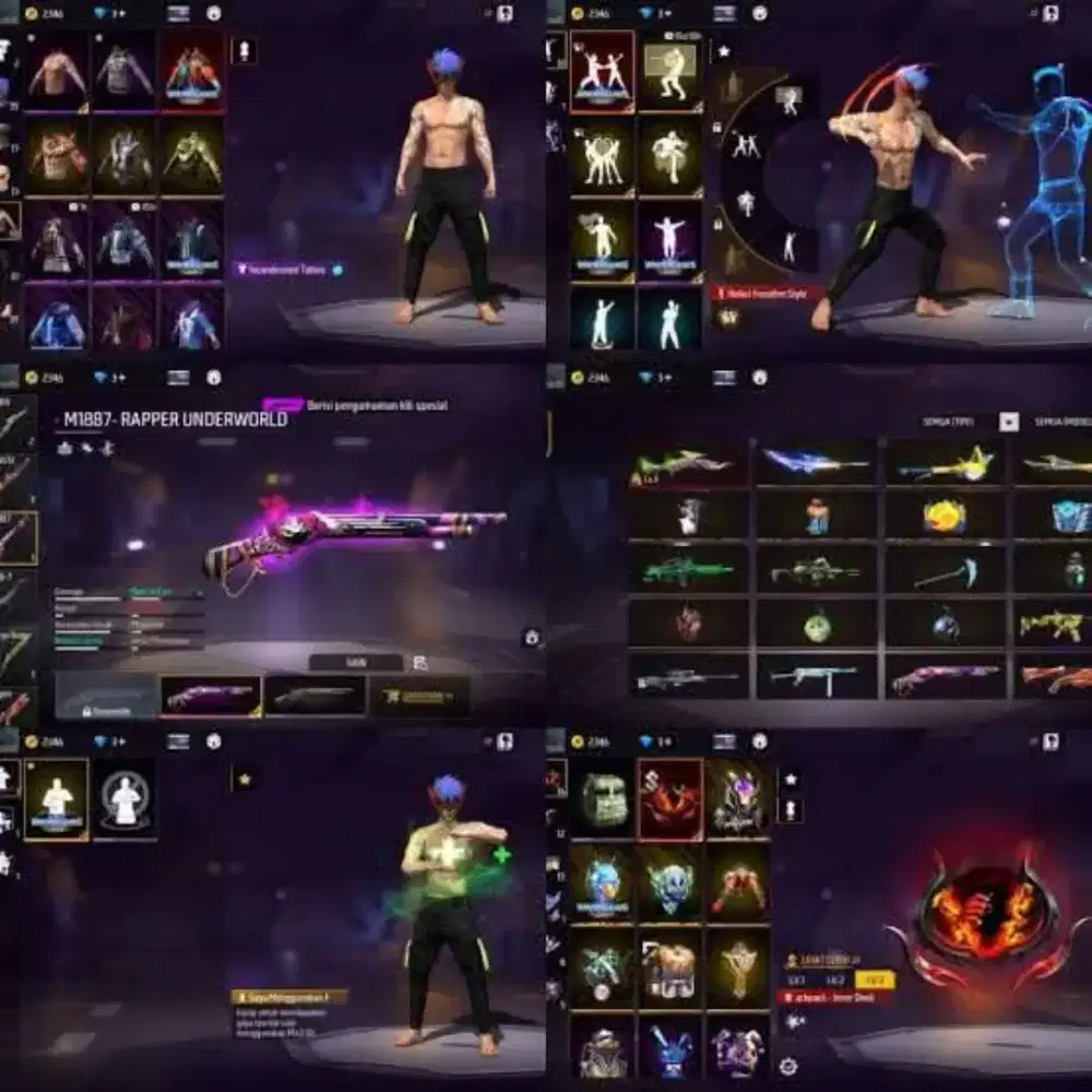 Jual akun ff aman dan amanah